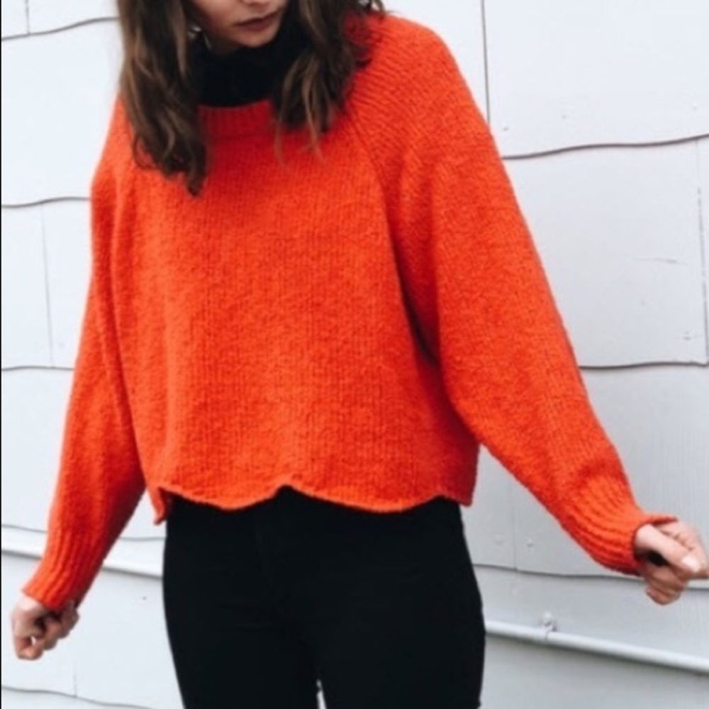 Zara Cropped Sweater
